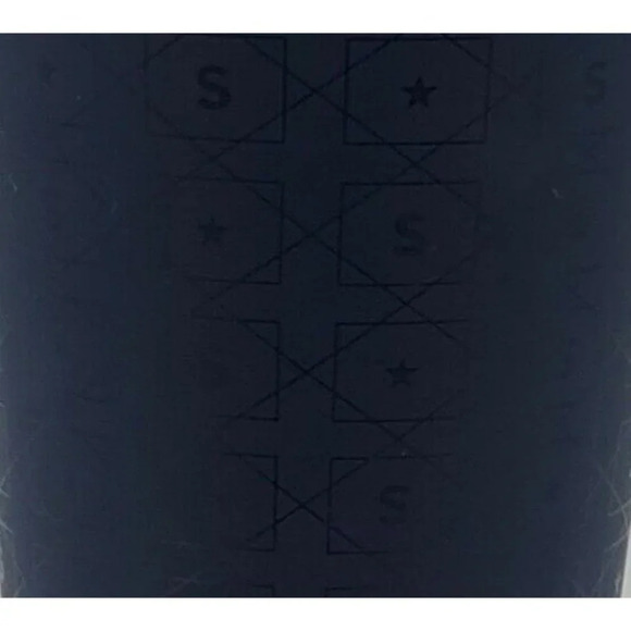 STARBUCKS Matte Navy Blue S and Star Pattern LOGO - Picture 2 of 10